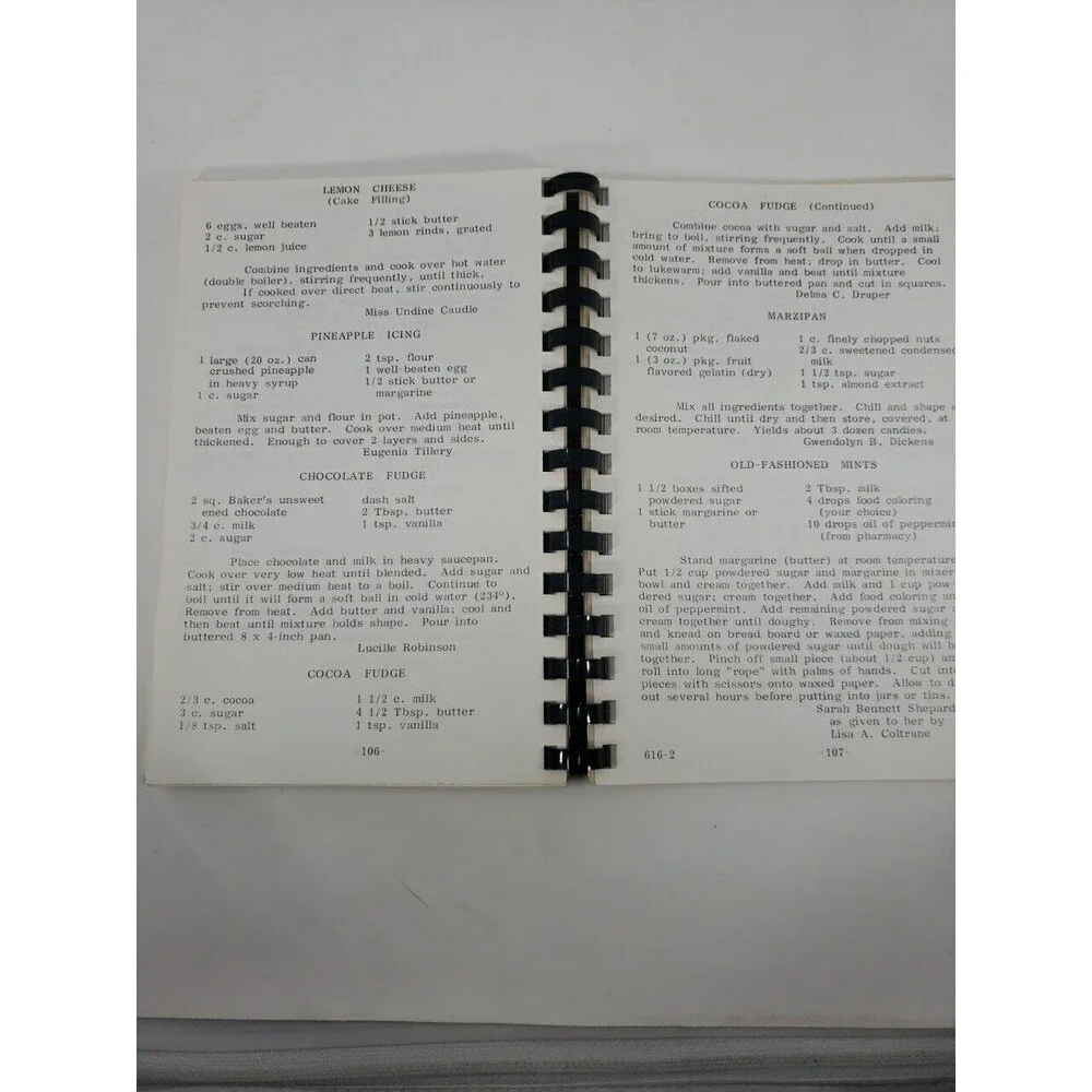Community Favorites Cookbook 1982 Halifax United Methodist Women Constitution NC